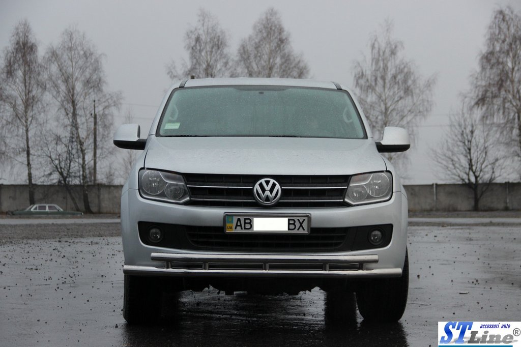 Front Bar ST018-2 (Stainless Steel) for Volkswagen Amarok 2010-2022 - image 2