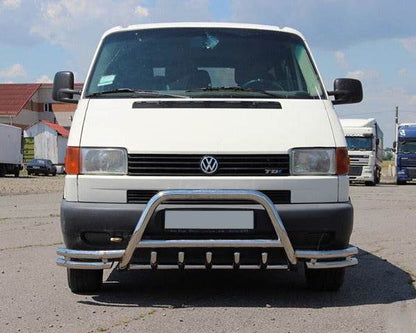 Kengurâtnik WT003 Plus-2 (stainless) for Volkswagen T4 Caravelle/Multivan - Reelken Auto