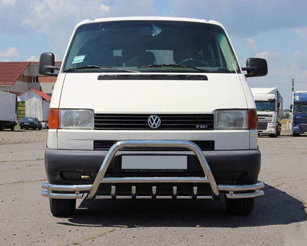 Bull Bar WT003 Plus-2 (Stainless Steel) for Volkswagen T4 Caravelle/Multivan 1990-2003 - image 2