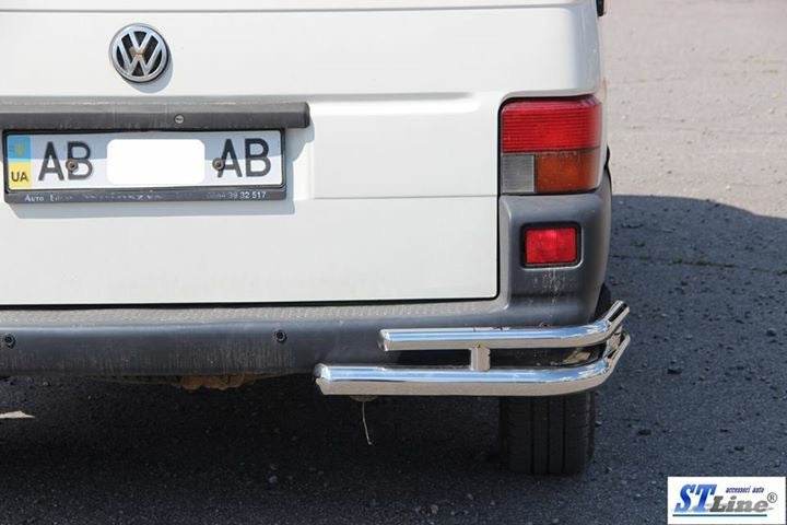 Rear corners AK003 double-Double (2 pieces, stainless steel) for Volkswagen T4 Transporter - Reelken Auto