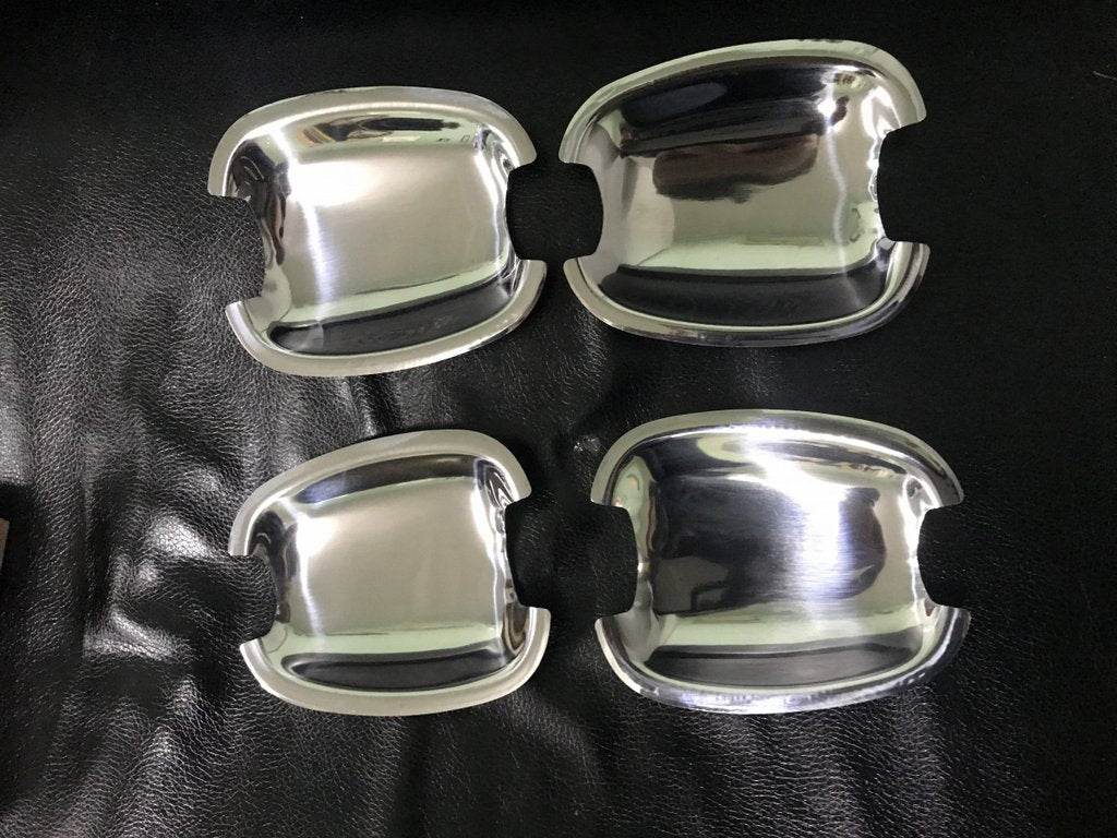 Melnicki under the handle (4 pieces, stainless steel) for Chevrolet Orlando 2010-2018 - Reelken Auto