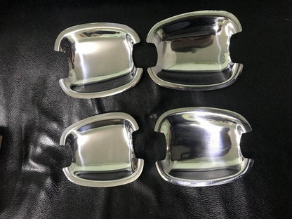 Melnicki under the handle (4 pieces, stainless steel) for Chevrolet Orlando 2010-2018 - Reelken Auto