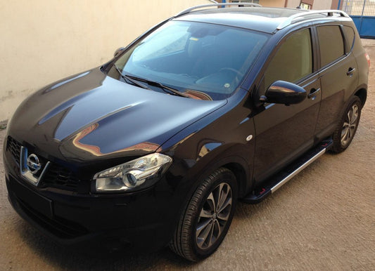 Lateral platforms RedLine V1 (2 pieces, aluminum) for Nissan Qashqai 2010-2014 - image 1