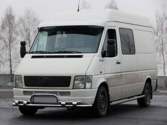 Front protection ST020 (stainless) for Volkswagen LT 1995-2006 - Reelken Auto