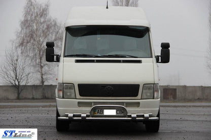 Front protection ST020 (stainless) for Volkswagen LT 1995-2006 - Reelken Auto
