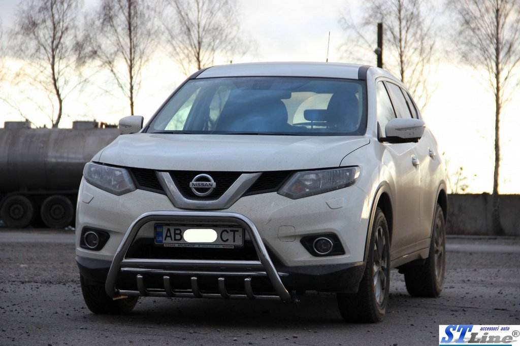 The WT003 bumper guard (stainless) for Nissan X-trail T32 / Rogue 2014-2021 - Reelken Auto