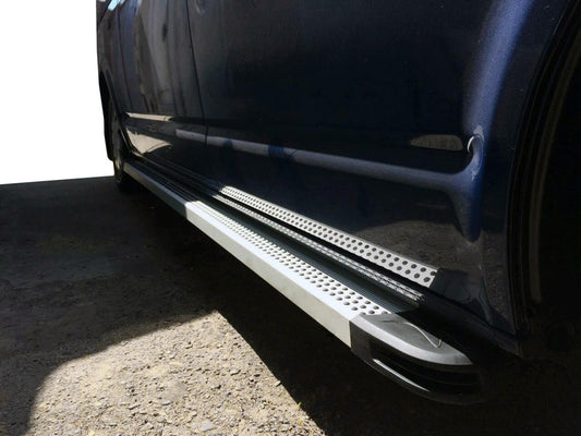 Side sills Maya V2 (2 pcs., aluminum) for Volkswagen T5 Caravelle 2004-2010 - image 1