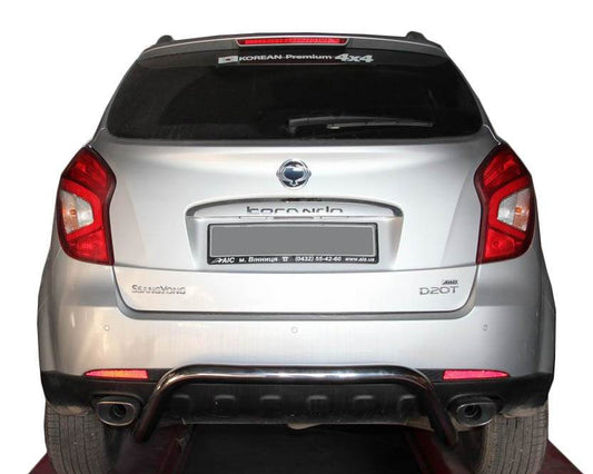 Back arc AK007 (stainless) for SsangYong Korando 2010-2019 - Reelken Auto