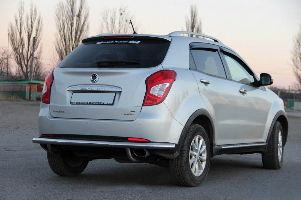 Rear Bar AK005 (Stainless Steel) for SsangYong Korando 2010-2019 - image 1