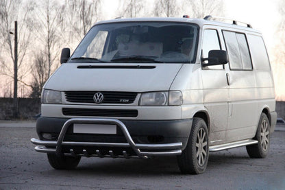 Bull Bar WT003 Plus-2 (Stainless Steel) for Volkswagen T4 Transporter 1990-2003 - image 1