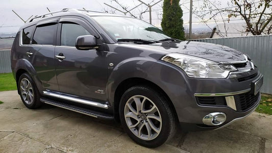 Side sills Bosphorus Gray (2 pcs., aluminum) for Peugeot Partner/Rifter 2019↗ - image 1