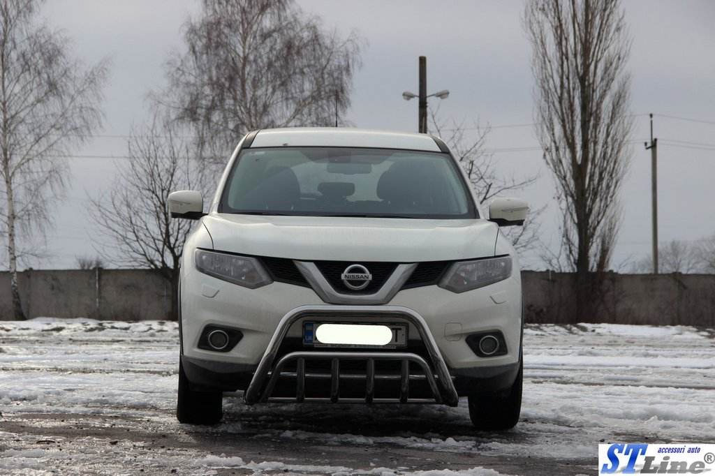 The WT002 bumper guard (stainless) for Nissan X-trail T32 / Rogue 2014-2021 - Reelken Auto