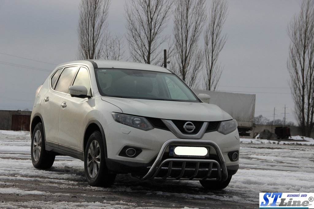 The WT002 bumper guard (stainless) for Nissan X-trail T32 / Rogue 2014-2021 - Reelken Auto