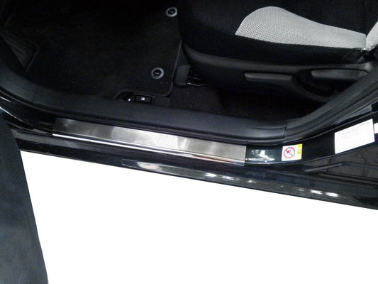 Door sills VIP (4 pieces, stainless.) for Toyota Corolla 2013-2019 - Reelken Auto