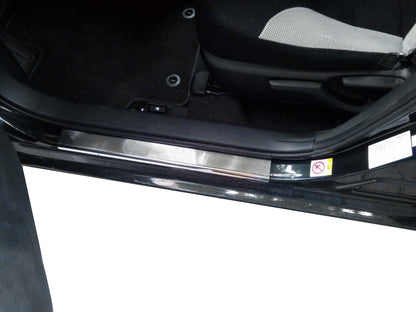 VIP Stainless Steel Door Sill Protectors (4 pcs) for Toyota Corolla 2013-2019 - image 1