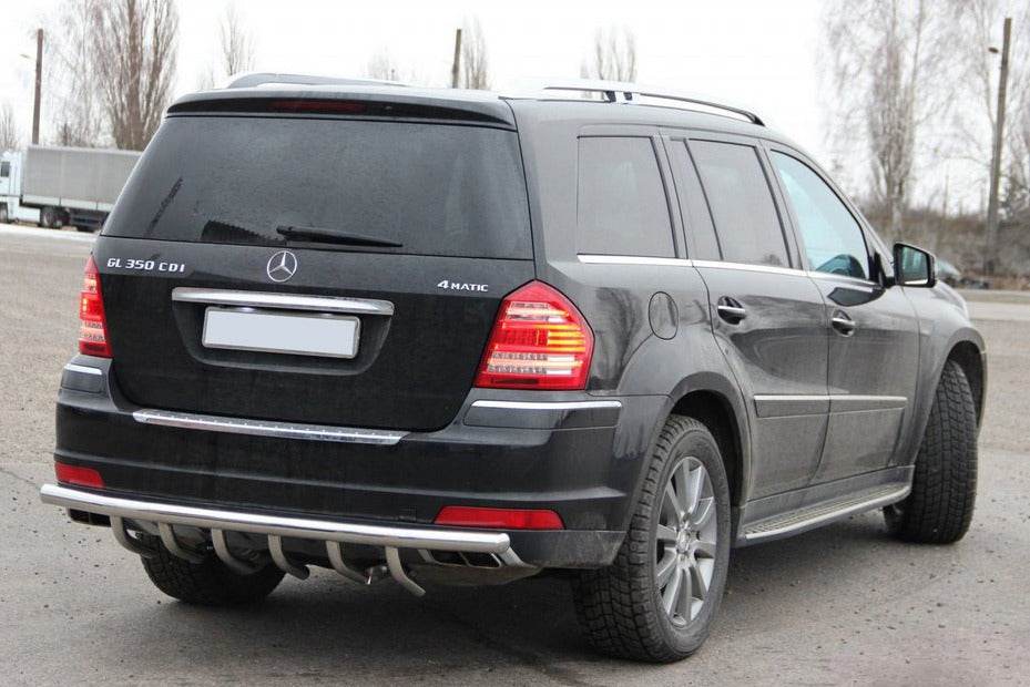 Back arc AK-style (stainless) for Mercedes GL class X164 - Reelken Auto