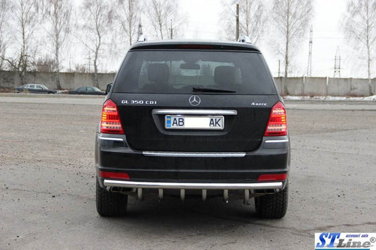 Back arc AK-style (stainless) for Mercedes GL class X164 - Reelken Auto