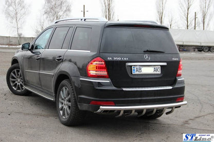 Back arc AK-style (stainless) for Mercedes GL class X164 - Reelken Auto