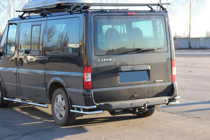 Rear Corner Bars AK003-Double (Stainless Steel) for Ford Transit 2000-2014 - image 4