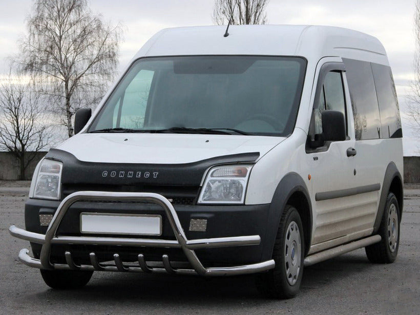 Bull Bar with Double Bars WT003-Plus-2 (Stainless Steel) for Ford Connect 2010-2013 - image 1