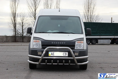 Bull Bar with Double Bars WT003-Plus-2 (Stainless Steel) for Ford Connect 2010-2013 - image 2