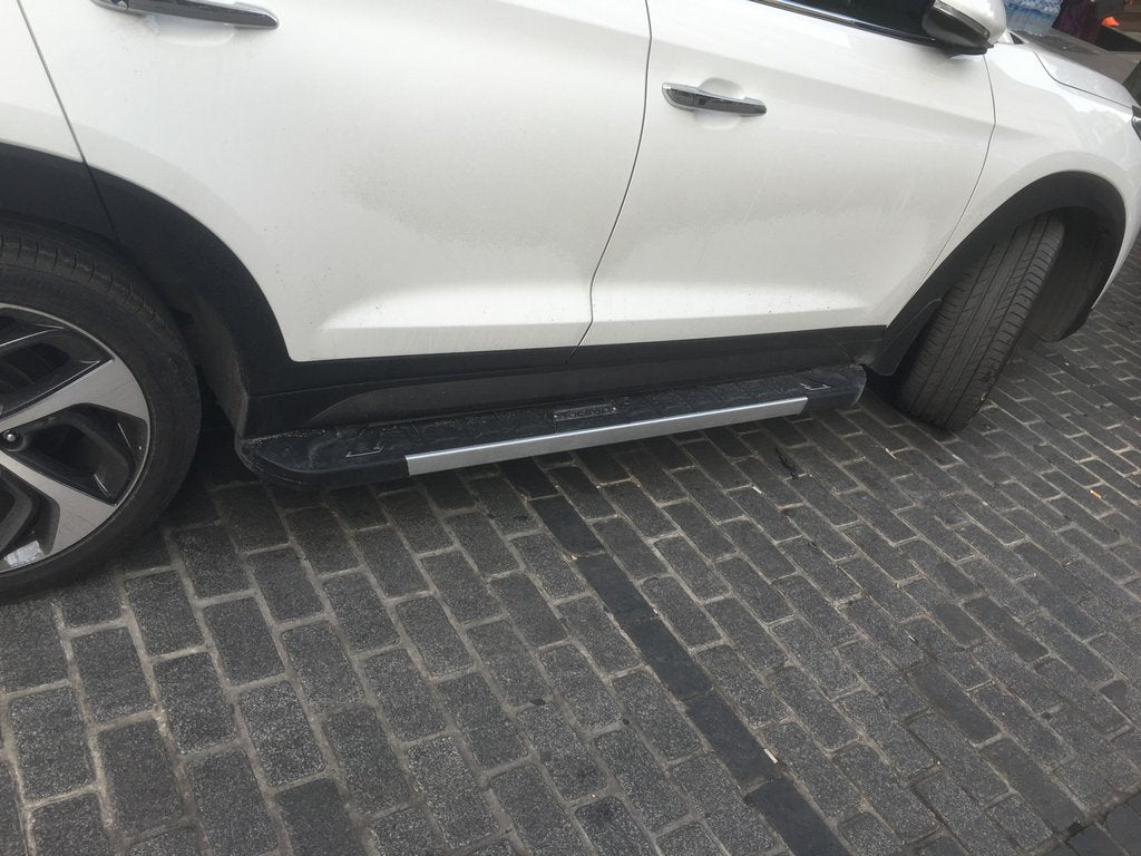 Side Steps RedLine Black (2pcs) for Hyundai Tucson TL 2016-2021 - image 2
