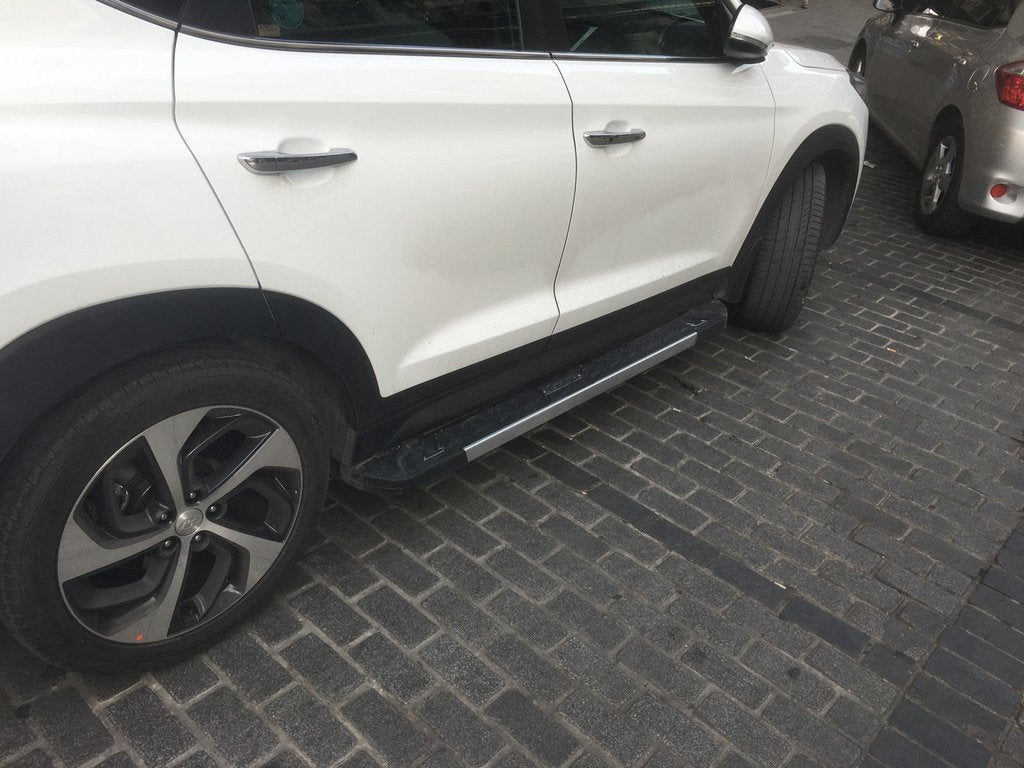 Side Steps RedLine Black (2pcs) for Hyundai Tucson TL 2016-2021 - image 3