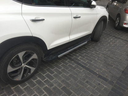 Side Steps RedLine Black (2pcs) for Hyundai Tucson TL 2016-2021 - image 3