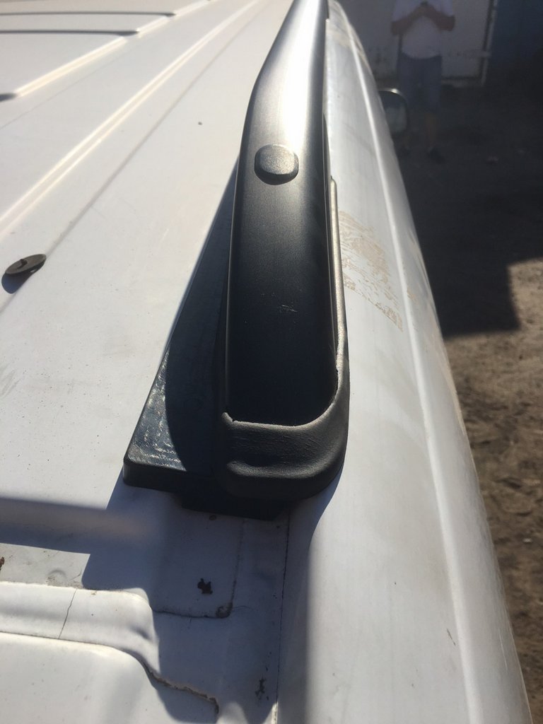 Black Roof Rails Skyport (Solid Metal) for Mercedes Viano 2004-2014 - image 24