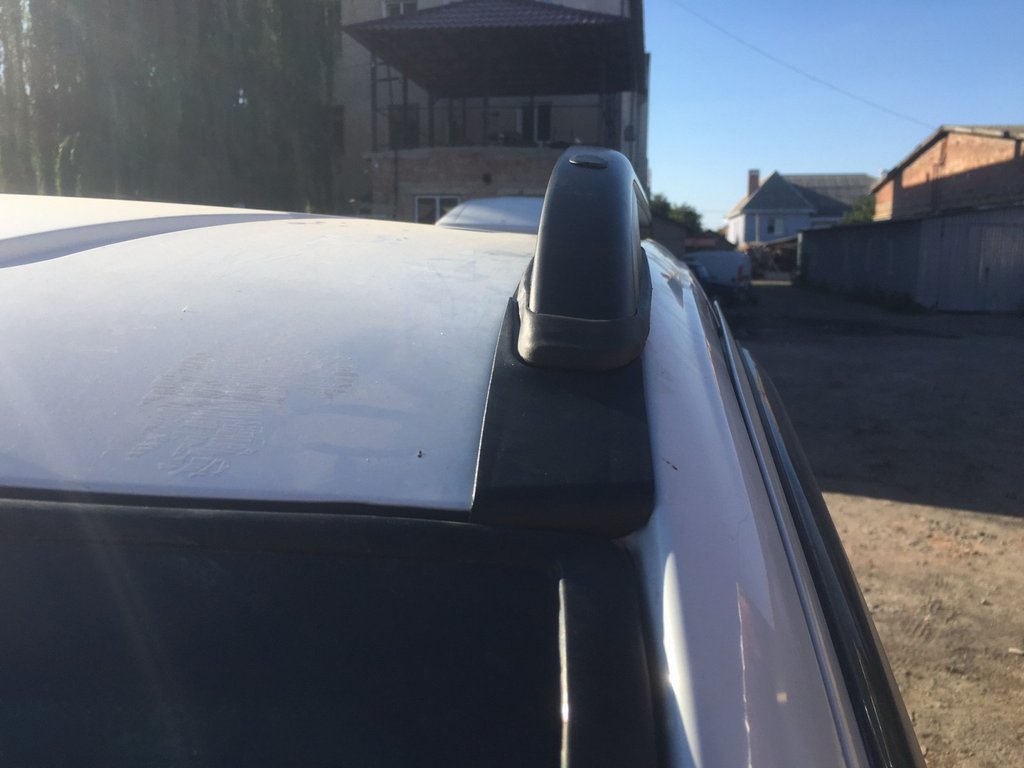 Black Roof Rails Skyport (Solid Metal) for Mercedes Viano 2004-2014 - image 4