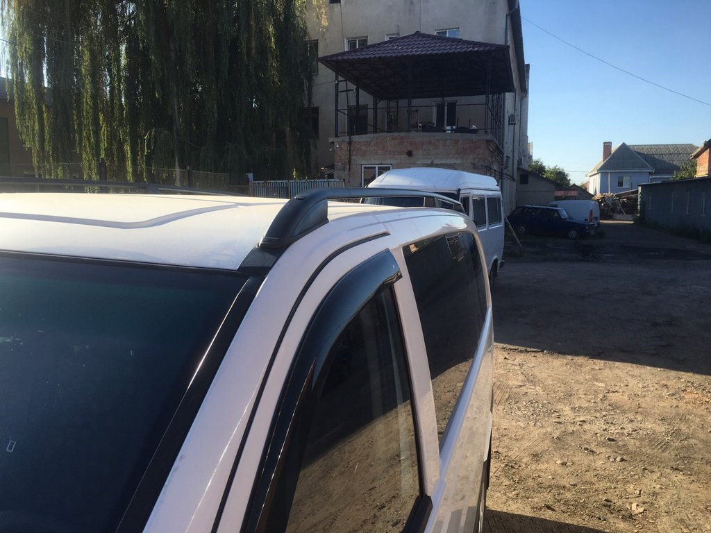 Black Roof Rails Skyport (Solid Metal) for Mercedes Viano 2004-2014 - image 18