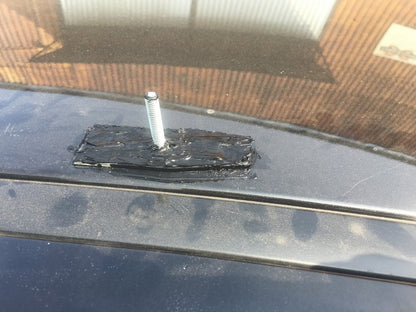 Black Roof Rails (Plastic Feet) for Nissan Qashqai 2010-2014 - image 2