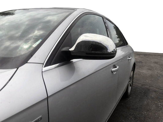 Covers for mirrors 2007-2009 (2 pcs., stainless steel) for Audi A5 2007-2015 - Reelken Auto