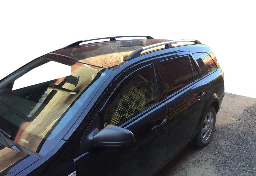 Aluminum rails (Caravan, chrome) for Opel Astra H 2004-2013 - Reelken Auto
