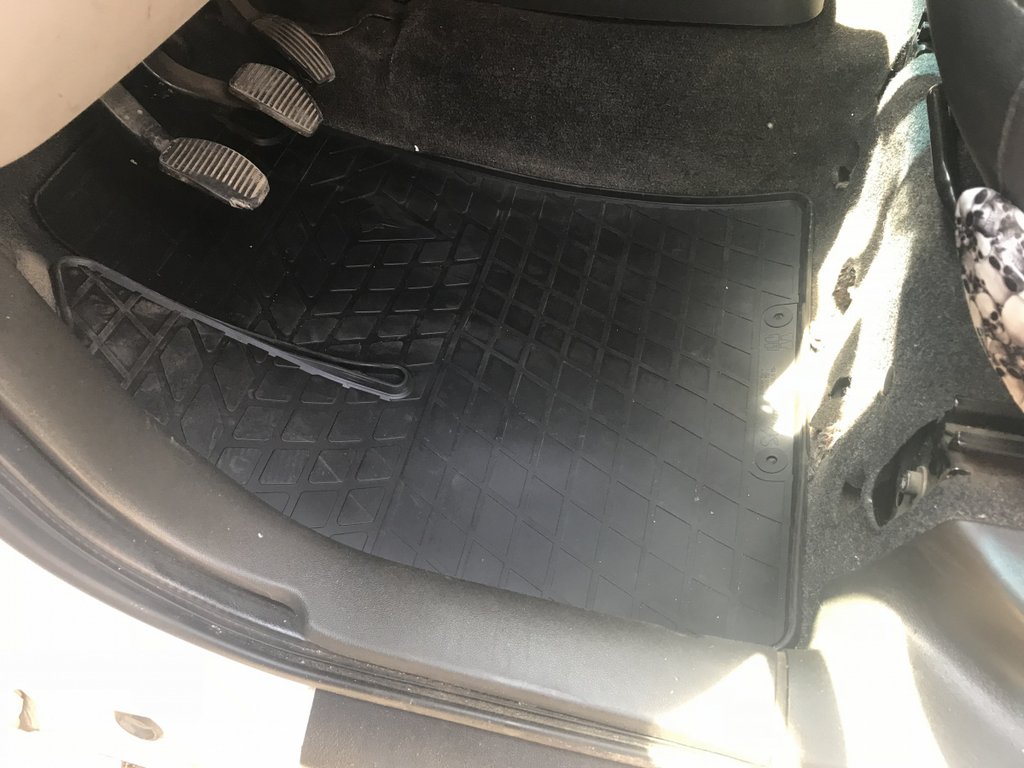 Rubber Floor Mats (Stingray) for Fiat Doblo I 2001-2005 - image 1