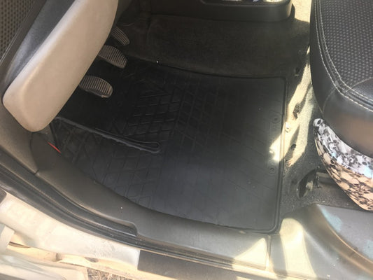 Rubber Floor Mats (Stingray) for Fiat Doblo I 2005-2010 - image 1