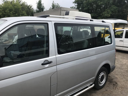 Chrome Roof Rails for Volkswagen T5 Caravelle 2004-2010 - image 1