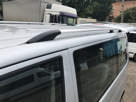 Chrome Roof Rails for Volkswagen T5 2010-2015 - image 1