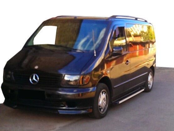 Side Steps Maya V1 (2 pcs, Aluminum) for Mercedes Vito W638 1996-2003 - image 1