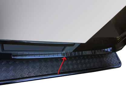 Rear bumper protector stainless steel (Omsa) for Mercedes Sprinter W906 2006-2018 - image 1