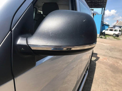 Strips on mirrors (2 piece, stainless steel) for Volkswagen T5 2010-2015 - Reelken Auto