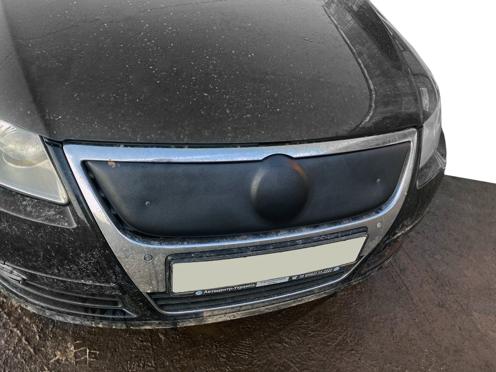 Winter overlay on the grill (top) for Volkswagen Passat B6 2006-2012 - image 3