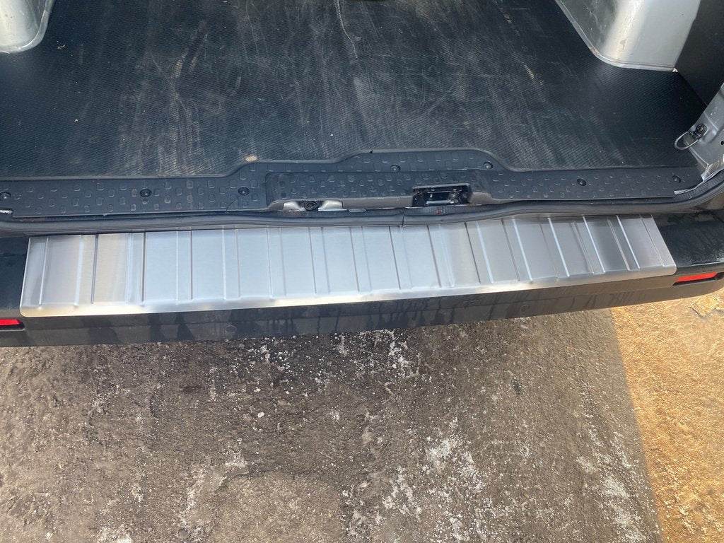 Pad on the rear bumper OmsaLine (stainless steel) for Opel Vivaro 2015-2019 - Reelken Auto