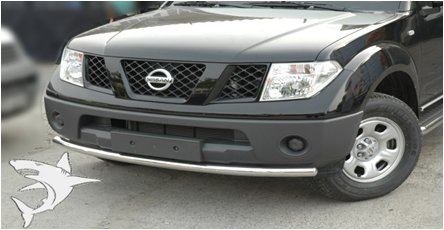 Front Bar ST008 (Stainless Steel) for Nissan Navara 2006-2015 - image 6