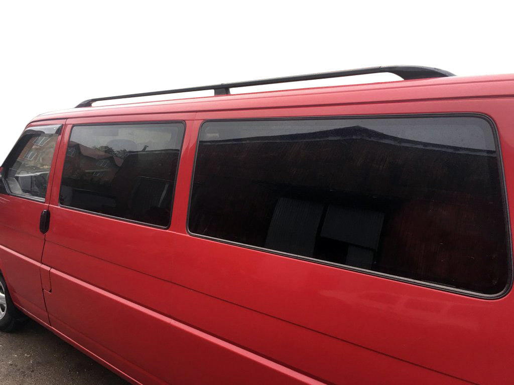 Black Roof Rails for Volkswagen T4 Caravelle/Multivan 1990-2003 - image 1