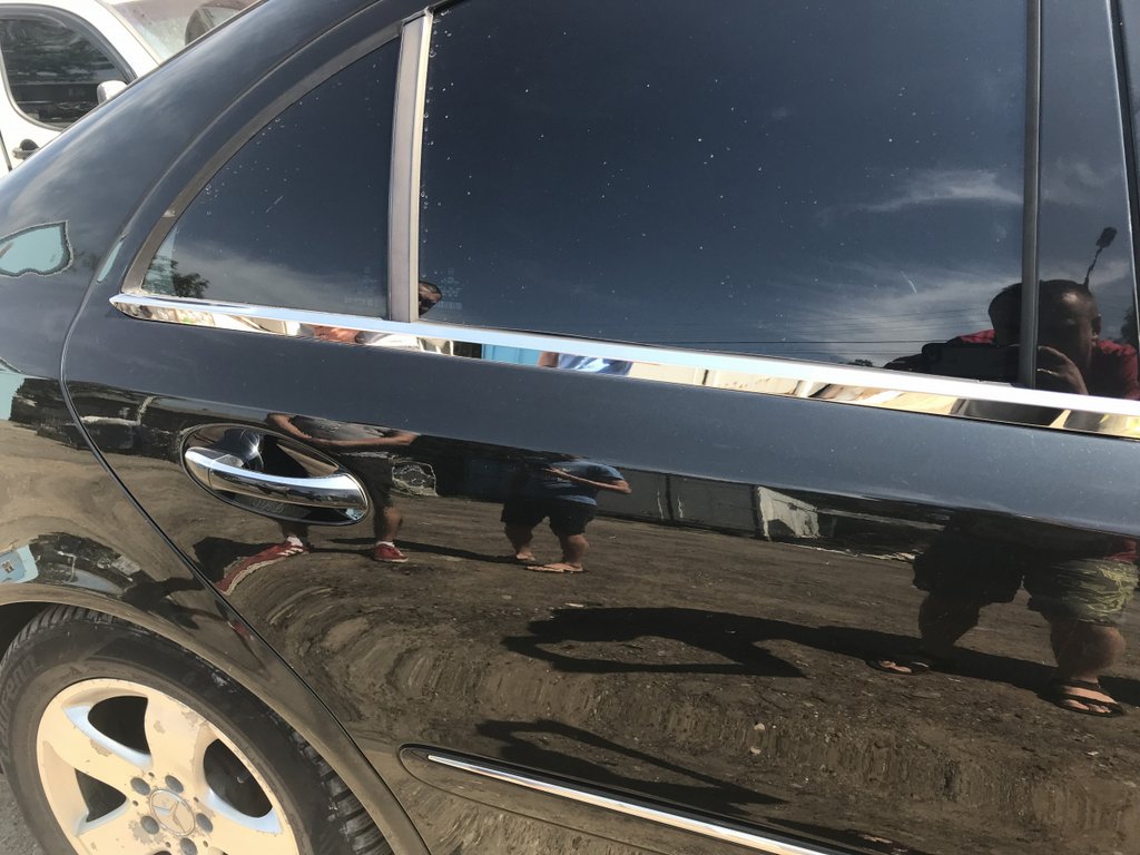 Stainless Steel Window Trim for Mercedes E-сlass W211 2002-2009 - image 7
