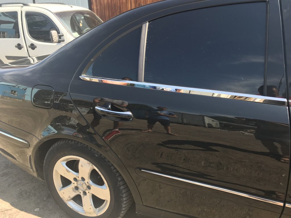 Stainless Steel Window Trim for Mercedes E-сlass W211 2002-2009 - image 6