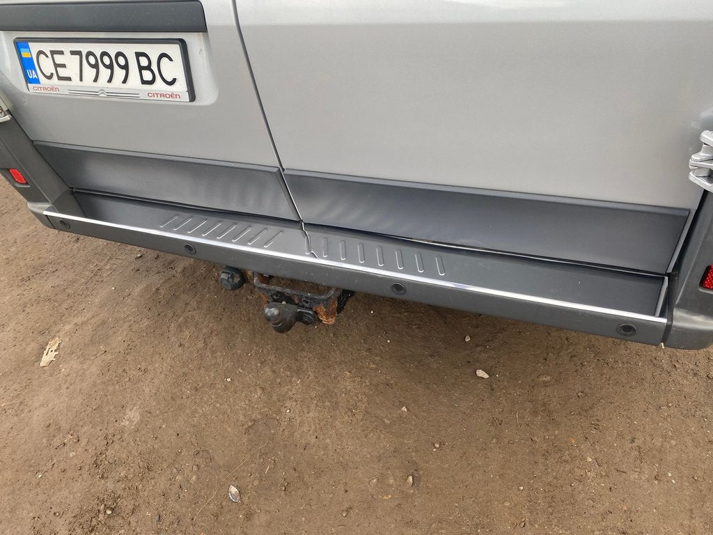 Rear bumper protector stainless steel for Peugeot Boxer 2006-2025 - image 3