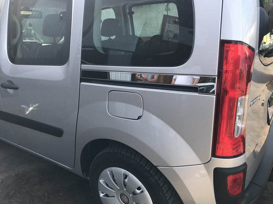 Sliding door molding (2 pcs, stainless steel) for Mercedes Citan 2013↗ year - Reelken Auto