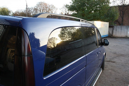 Black Roof Rails ELITE (plastic foot) for Mercedes Viano 2004-2014 - image 2